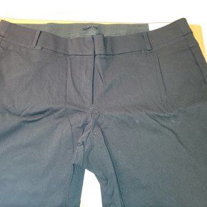 Lane Bryant The Allie Straight Size 24 Black NWT